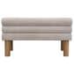 Hearth and Haven 52" Upholstered Dining Bench in Natural, , large