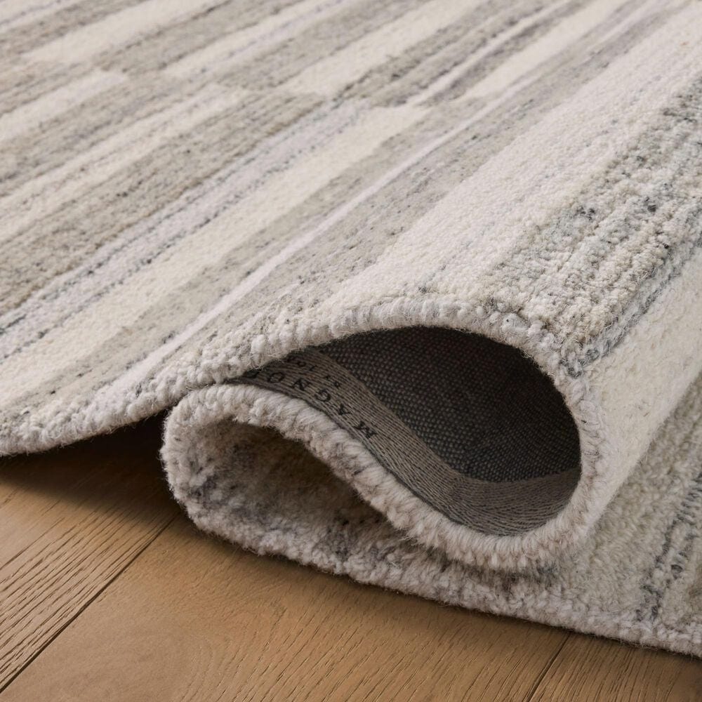 Magnolia Home Rae Stone and Ivory 2&#39;3&quot; x 3&#39;9&quot; Area Rug, , large