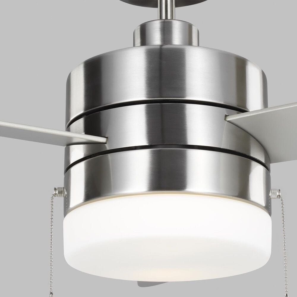 Murray Feiss Syrus Ceiling Fan in Brushed Silver ...