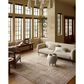 Loloi Heritage 13" x 16" Ivory and Natural Area Rug, , large