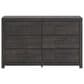 Ashley Hollivern 6-Drawer Dresser in Dark Gray, , large
