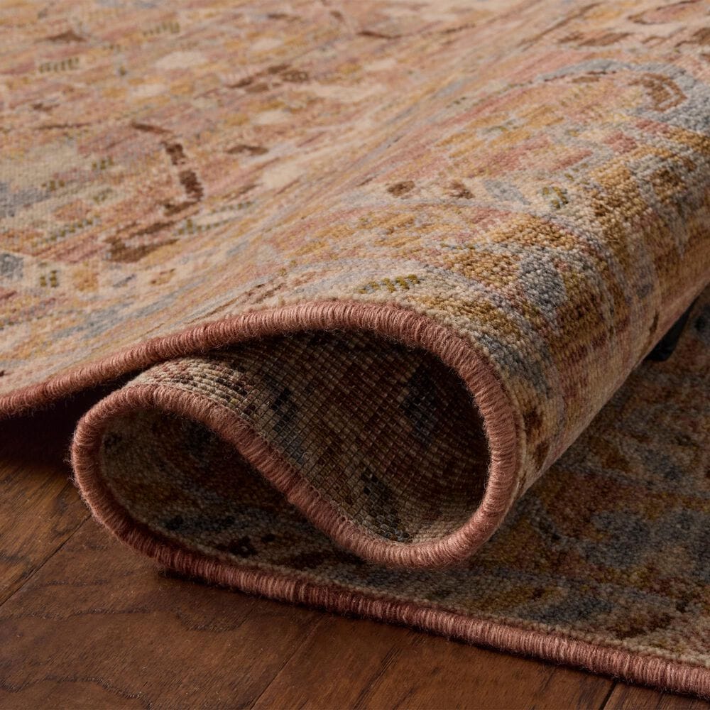 Loloi Reign Pink and Multicolor 2' x 2'10" Area Rug, , large