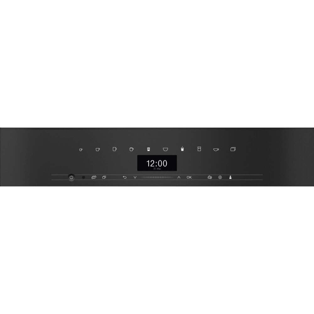 Miele 24&quot; Built-In Coffee System in Clean Touch Black Steel, , large