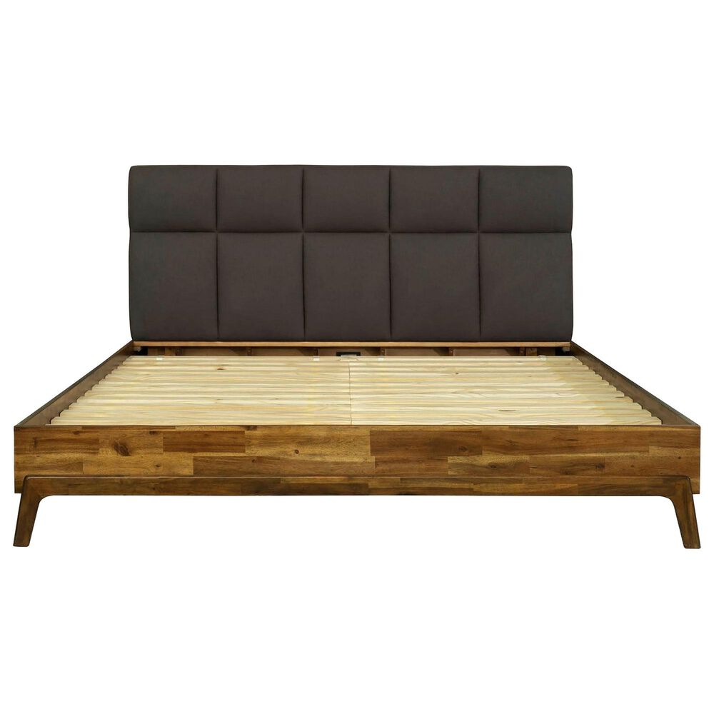 Lh Imports Remix Queen Bed in Brown, , large
