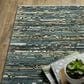 Oriental Weavers Reed 3"3" x 5" Blue and Multicolor Area Rug, , large