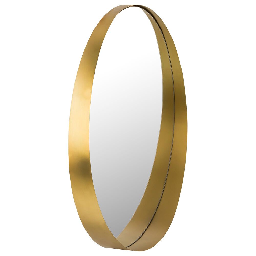 Tov Furniture Rella Mirror in Brass, , large
