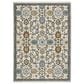 Oriental Weavers Keira Ivory and Multicolor 7"10" x 10"10" Area Rug, , large