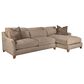 Jonathan Louis Valentina 2-Piece Left Facing Sectional with Chaise in Kingston Burlap, , large