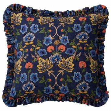 Loloi Maple 18" Square Throw Pillow in Blue, , large