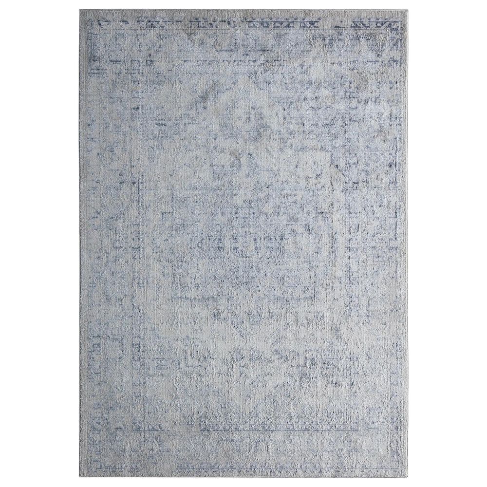 Rugs America Juliette Quiet Moments 2"6" x 8" Beige and Gray Runner, , large
