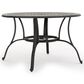 Noble House Alfresco Patio Dining Table in Bronze - Table Only, , large