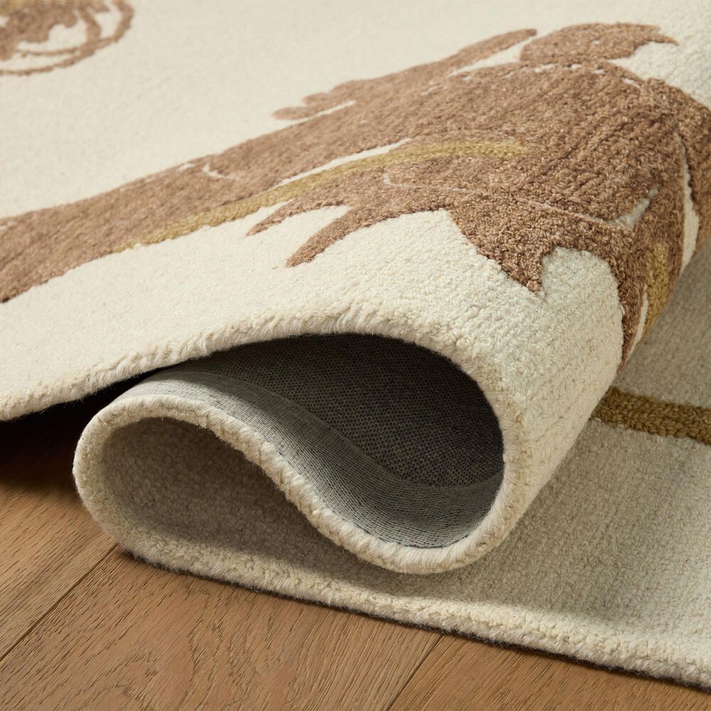 Loloi Romi Ivory and Spice 5' x 7'6" Area Rug, , large