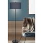 Cal Lighting Cromwell Floor Lamp in Dark Bronze and Antique Brass, , large