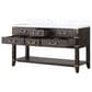 Lexora Home Norwalk 60" Double Bathroom Vanity in Brown Oak with White Carrara Marble Top and Rectangular Sinks, , large