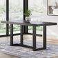 Ashley Neymorton Counter Height Dining Table Only in Dark Grayish Brown, , large