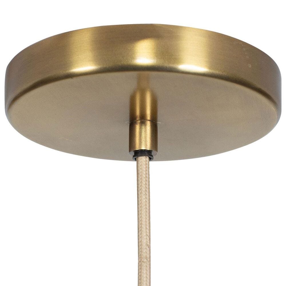 Uttermost Murmur 1-Light Pendant in Antique Brass, , large