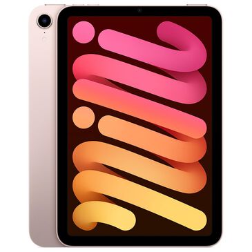 Apple iPad mini 8.3" (Latest Model) 256GB in Pink | Wi-Fi with 2-Year AppleCare+, , large