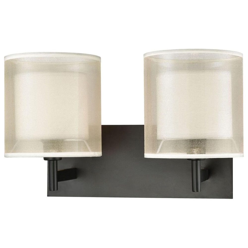 Stein World Ashland 2-Light Vanity Matte Black, , large