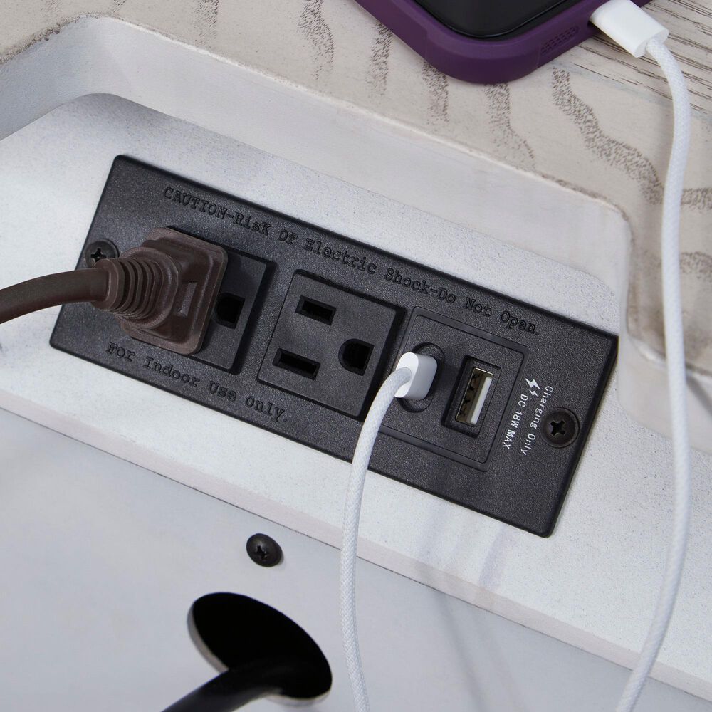 Ashley Bruchandi 3-Drawer Nightstand in Antique White, , large