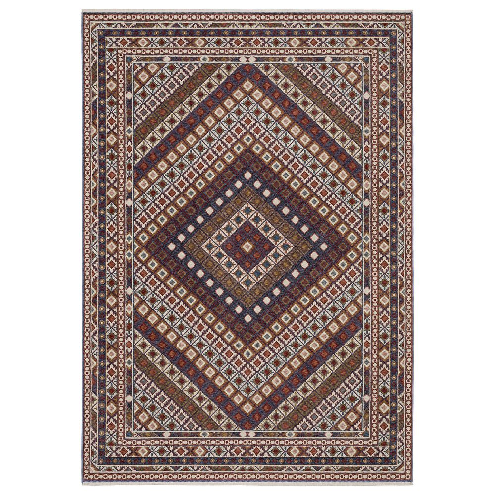 Oriental Weavers Hastings HA08B 7"10" x 10"10" Multicolor Area Rug, , large
