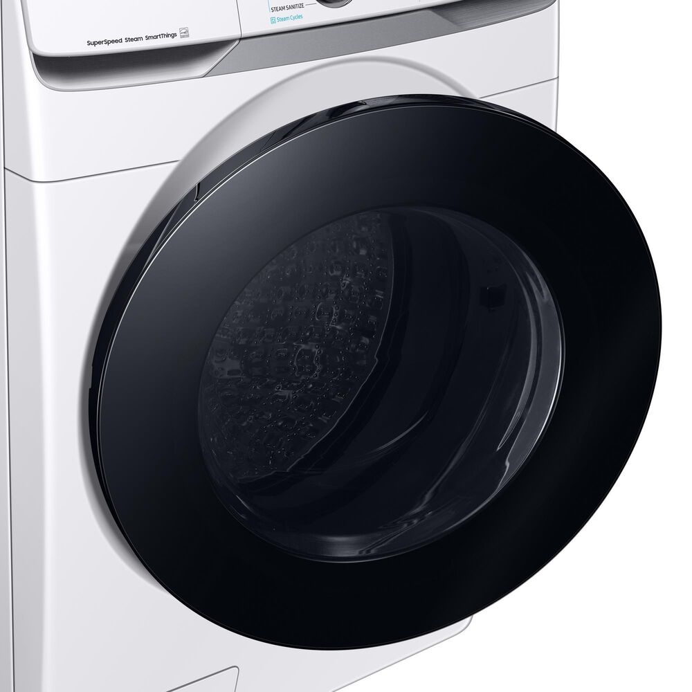 Samsung 4.5 Cu. Ft. Smart Front Load Washer with Super Speed Wash in White, , large