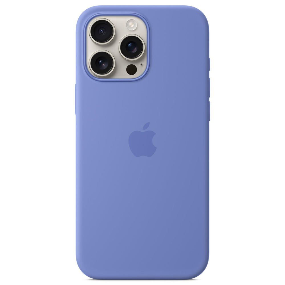 Apple Silicone Case with MagSafe for iPhone 16 Pro Max in Periwinkle, , large