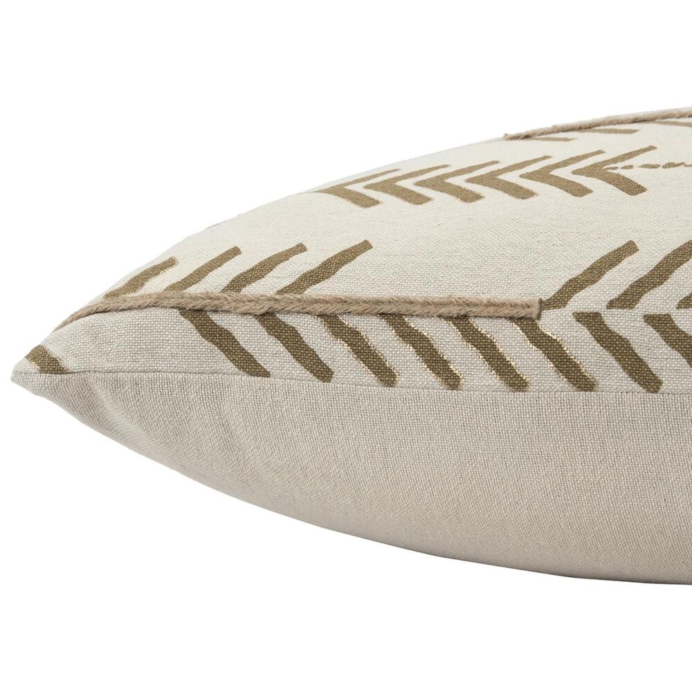 Rizzy Home Donny Osmond 20&quot; x 20&quot; Down Pillow in Gold, , large