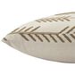 Rizzy Home Donny Osmond 20" x 20" Down Pillow in Gold, , large