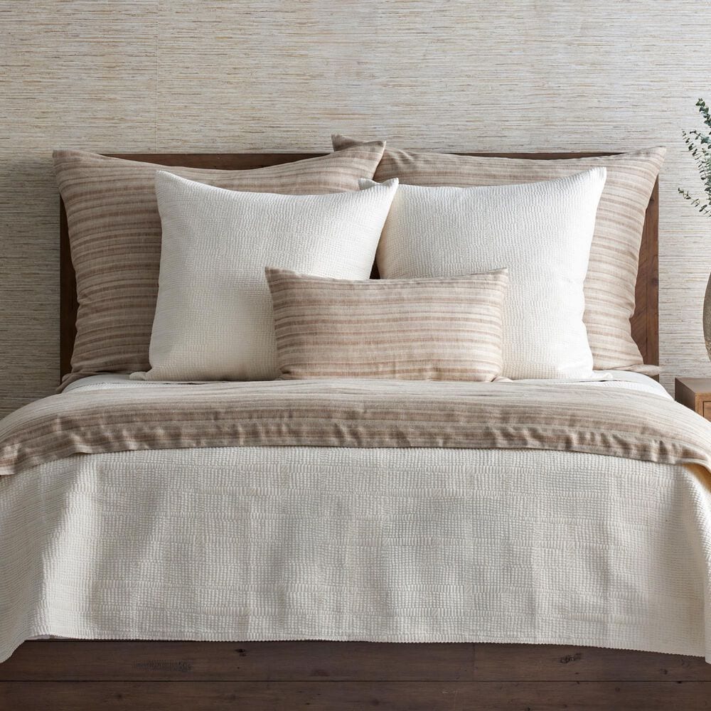 Ann Gish Doria King Duvet Cover in Latte, , large