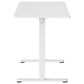 Rta Products Llc Vega Electric Standing Desk in White, , large
