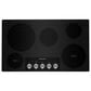 Kitchenaid 2-Piece Kitchen Package with PrintShield Stainless Steel 30" Combination Microwave Wall Oven and 36" Black Electric Cooktop, , large