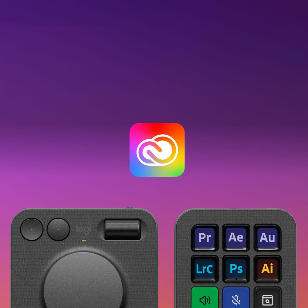 Logitech MX Creative Console in Graphite, , large