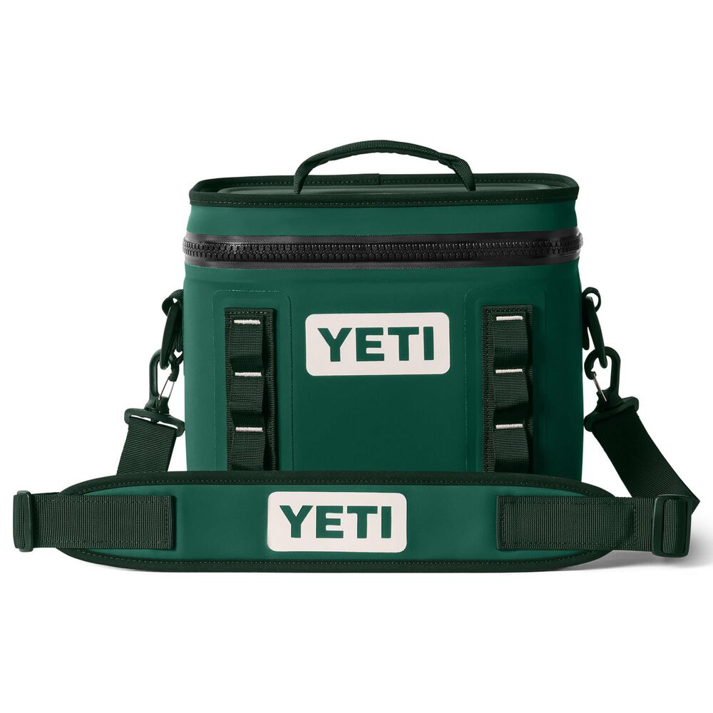 YETI Hopper Flip 8 Soft Cooler in Black Forest Green, , large