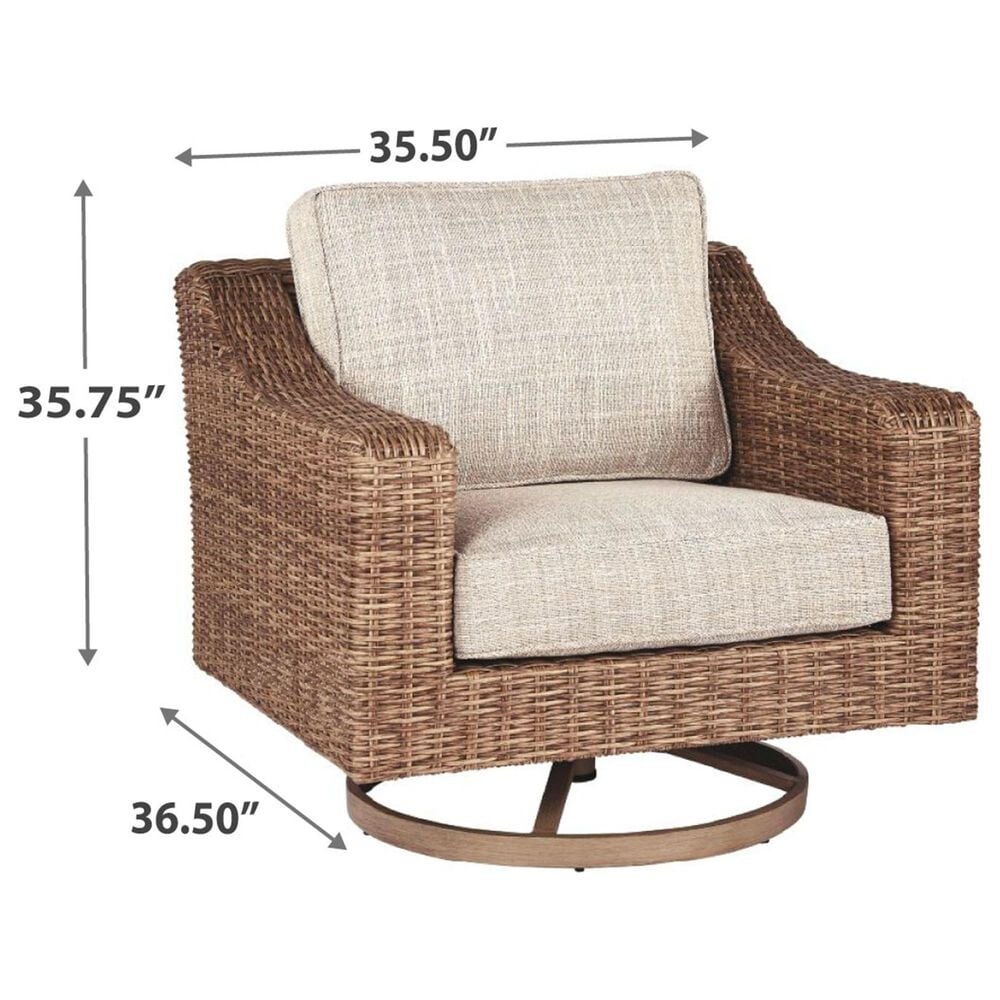 Ashley Beachcroft Lounge Chair in Beige, , large