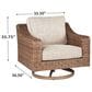 Ashley Beachcroft Lounge Chair in Beige, , large