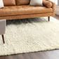 Karastan Billow Shag 6"6" x 9" Ivory Area Rug, , large