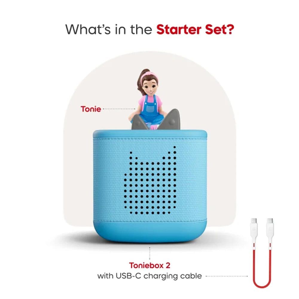Tonies Toniebox 2 Starter Set - Ms. Rachel &#40;Sky Blue&#41;, , large