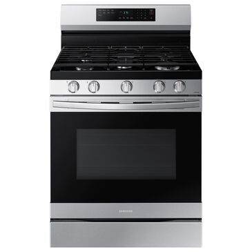 Samsung 6 Cu. Ft. Freestanding Gas Range with Wi-Fi and Air Fry in Stainless Steel, , large