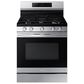 Samsung 6 Cu. Ft. Freestanding Gas Range with Wi-Fi and Air Fry in Stainless Steel, , large