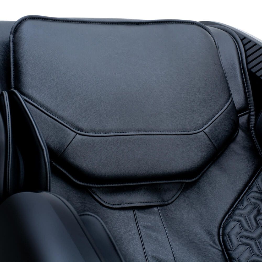 Cozzia Shiatsu Massage Chair with 2D Li Flex Track in Black, , large