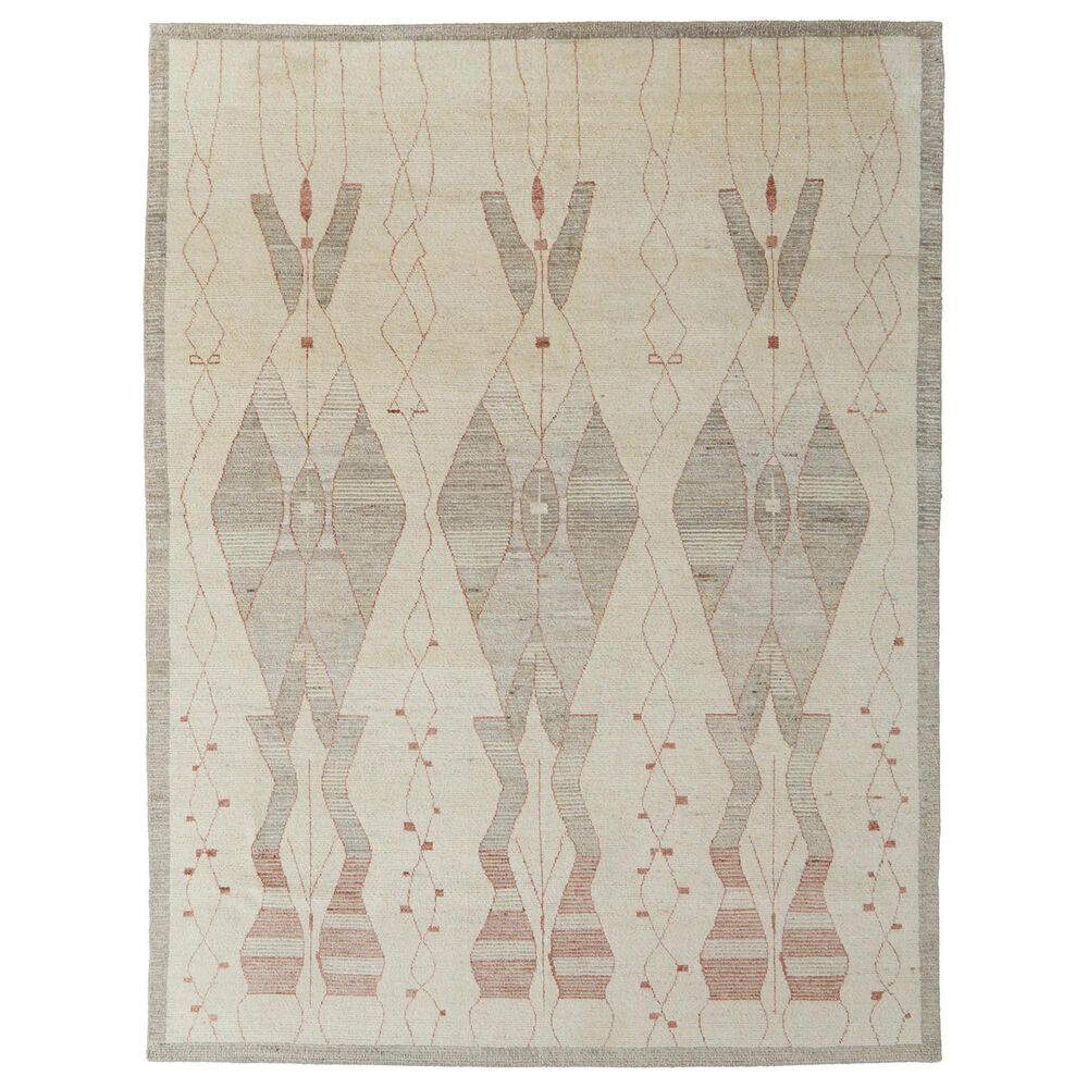 Feizy Kasbah 5"6" x 8"6" Beige and Gray Area Rug, , large