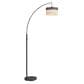 Lite Source Arch Floor Lamp in Black, , large