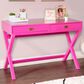 Linon Home Decor Peggy Writing Desk in Raspberry Pink, , large