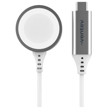 Ventev Ultrafast Wireless Charger for Apple Watch in White, , large
