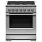 Fisher & Paykel 30" Freestanding Natural Gas Range with 5 Burners in Stainless Steel, , large