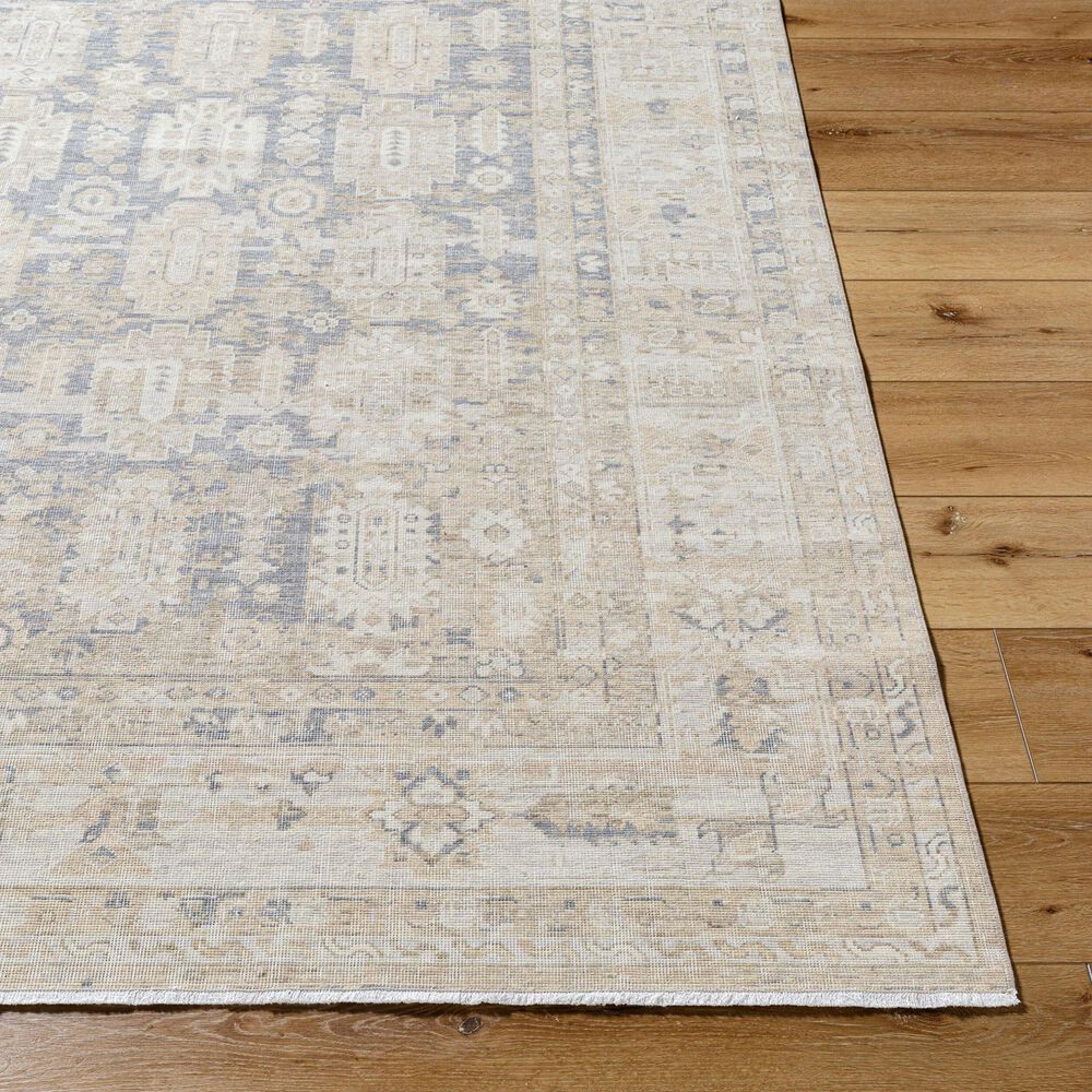 Surya Once Upon a Time Tan, Gray, Light Gray, Ivory and Light Brown 2&#39;11&quot; x 9&#39;10&quot; Runner, , large