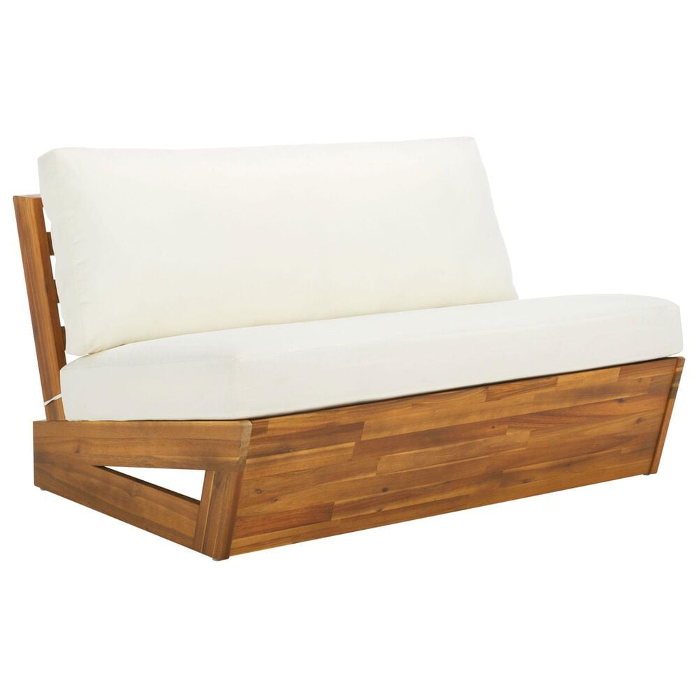 Safavieh Lynn Outdoor Sofa in Beige, , large