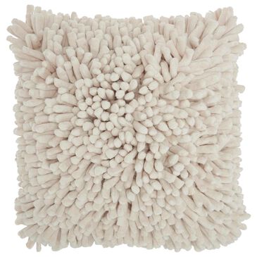 Nourison Life Styles 20" x 20" YS103 Throw Pillow in Ivory, Tan, large