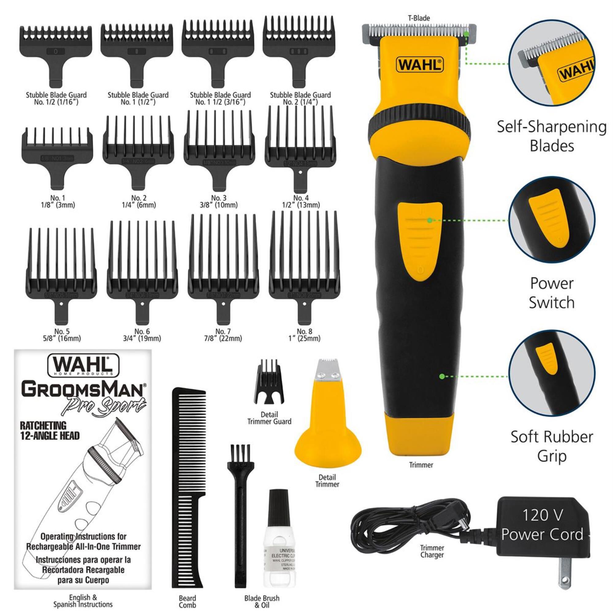 Wahl clipper groomsman pro online
