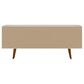 Manhattan Tribeca 53.94" TV Stand in Off White and Terra Pink, , large
